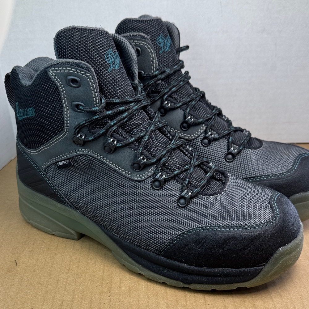 Womans Danner Tektite 4.5" XCR Waterproof Steel-Toe Work Hiking Boots, sz 9